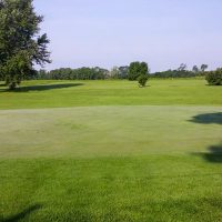 View of the greens at Coyote Run Golf Course in Thornville, Perry County, Ohio.