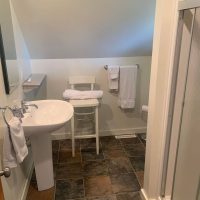 Bathroom of The Empty Nest Suite in Crooksville - AirBNB for rent.