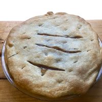 Homemade Apple Pie at Luncheon Muncheon in Crooksville, Perry County, Ohio.