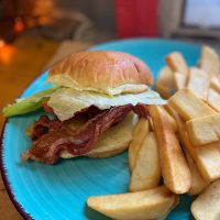 The BLT with Fries lunch at Luncheon Muncheon in Crooksville, Perry County, Ohio.