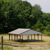 Shelter building at the Perry County Gun Club in New Lexington, Perry County, Ohio