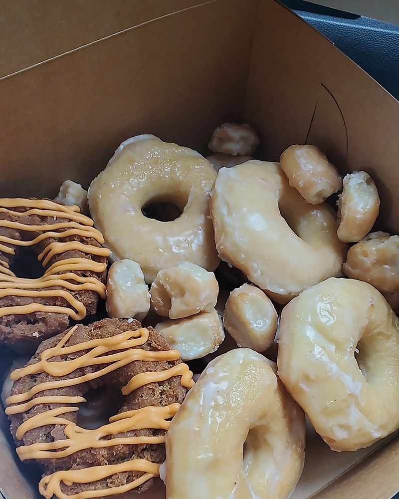 Donuts made by Stan's Bake Shop in New Lexington, Perry County, Ohio.