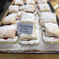 Strawberry Pillows baked goods sold at TC Market in Thornville, Perry County, Ohio.