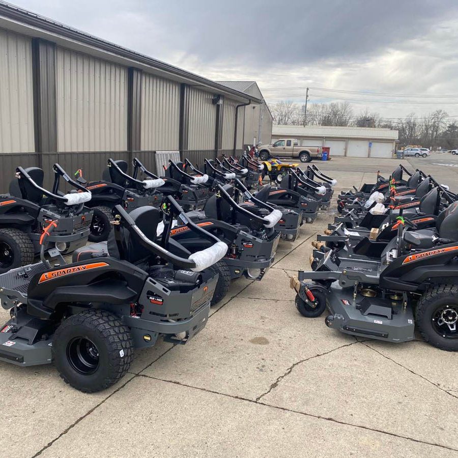 APVs on display outside The Toy Store in Thornville, Perry County, Ohio