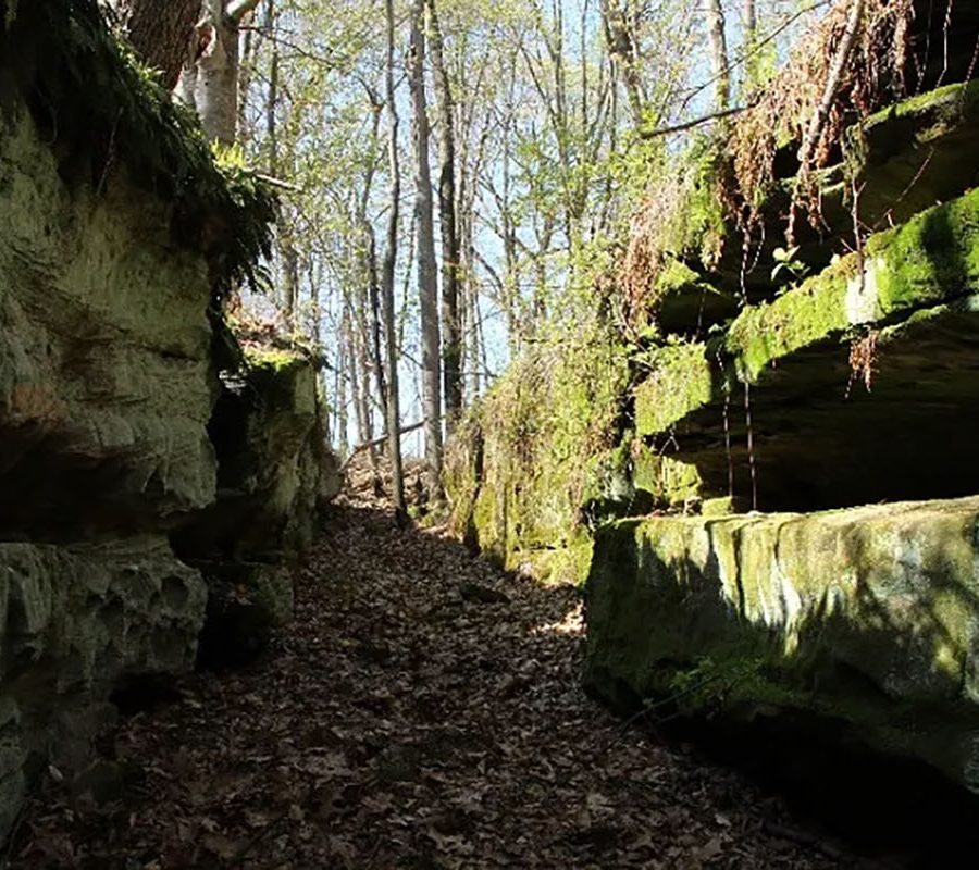 Glenford Fort Earthworks - ceremonial burial ground in Glenford, Perry County, Ohio