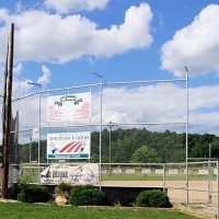 Ballfield at Junction City Park in Perry County, Ohio