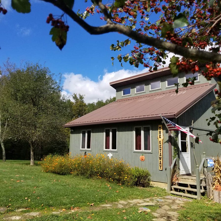 The Getaway Cabin at Acresof Nature in Perry County, Ohio.