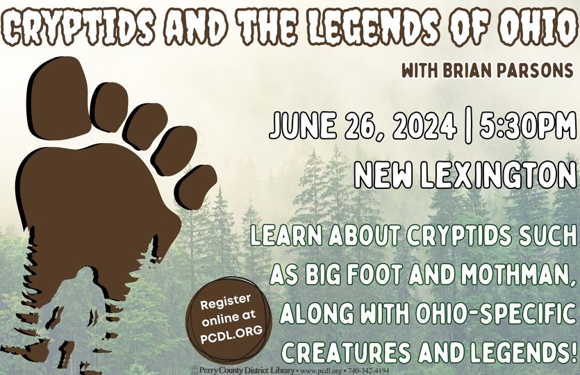 Cryptids and the legends of Ohio with Brian Parsons