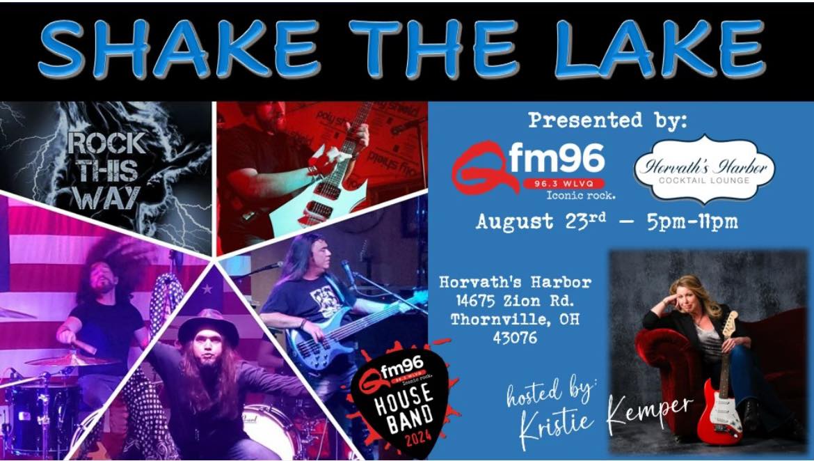 QFM96 presents Shake the Lake at Horvath's Harbor.