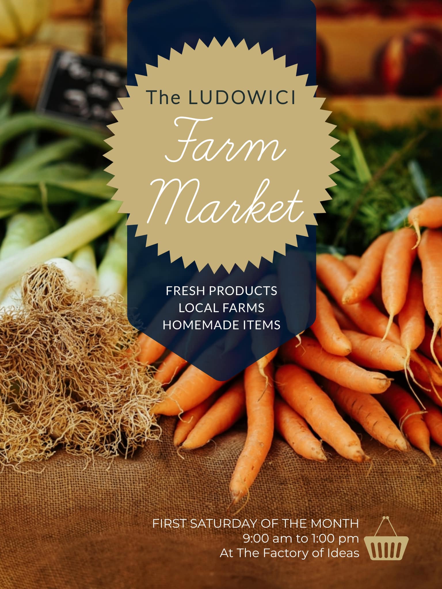 The Ludowici Farm Market. First Friday of every month!